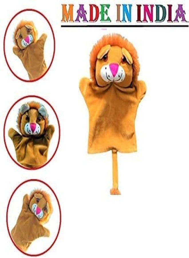 VARUSH Wild Animals & Birds Storytelling Hand Puppets/Hand Puppets for Kid's Learning Playing (Lion) - Image 5